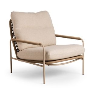 Tierra Outdoor David lounge chair Champagne