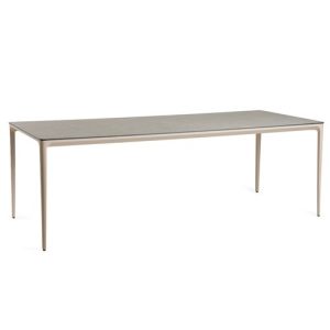 Tierra Outdoor Elegante dining tafel 220 cm Champagne