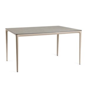 Tierra Outdoor Elegante dining tafel 160 cm Champagne