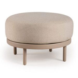 Tierra Outdoor Fresca Lounge Hocker incl. kussen Champagne