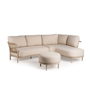 Tierra Outdoor Fresca chaise lounge Links Champagne 3 delig