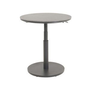 Lesli Living Bijzettafel Rond Hoog-Laag Geneva verstelbaar Grey