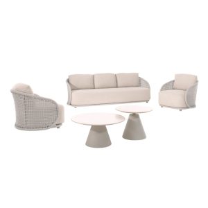 Gescova Outdoor Amora sofa set 5 delig sand
