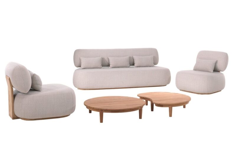 Gescova Outdoor Ruby sofa set 5 delig