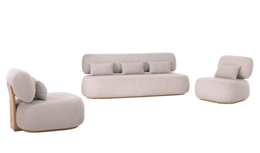 Gescova Outdoor Ruby sofa set 3 delig