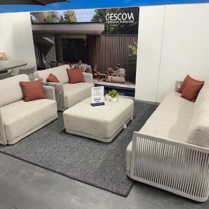 Gescova Outdoor Melbourne lounge set 4 delig sand