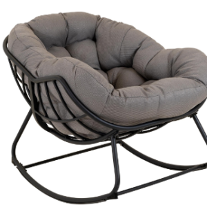 Lesli Living Cozy Schommelstoel Stone Grey