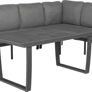 Tierra Outdoor Dining set LIV Model Rechts + tafel liv trespa
