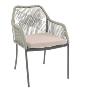 Lesli Living Akita stapelstoel Beige