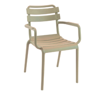 Lesli Living Stapelstoel Torvi taupe