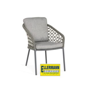 Suns Nappa tuinstoel (mix macrame carbon grey)