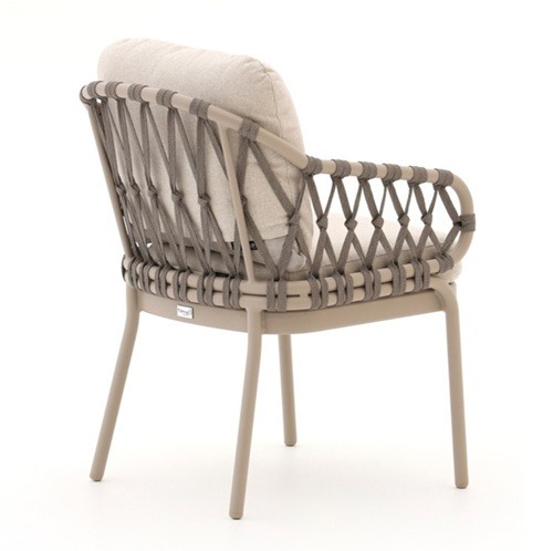 Tierra Outdoor Natal dining chair Champagne - Afbeelding 2