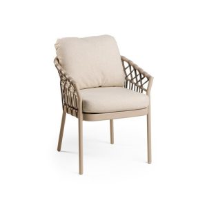 Tierra Outdoor Nevada dining chair Champagne