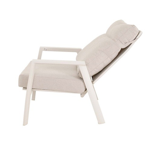 Lesli Living Fauteuil Ohio verstelbaar Crema - Afbeelding 2