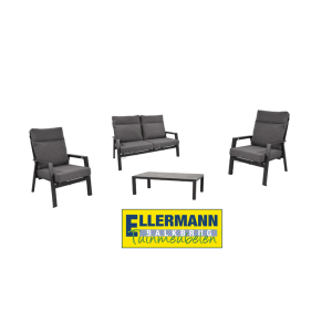 Lesli Living Ohio Sofa set verstelbaar Grey