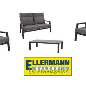 Lesli Living Ohio Sofa set verstelbaar Grey