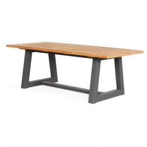 SUNS Ovada tuintafel 220x100cm matt royal grey