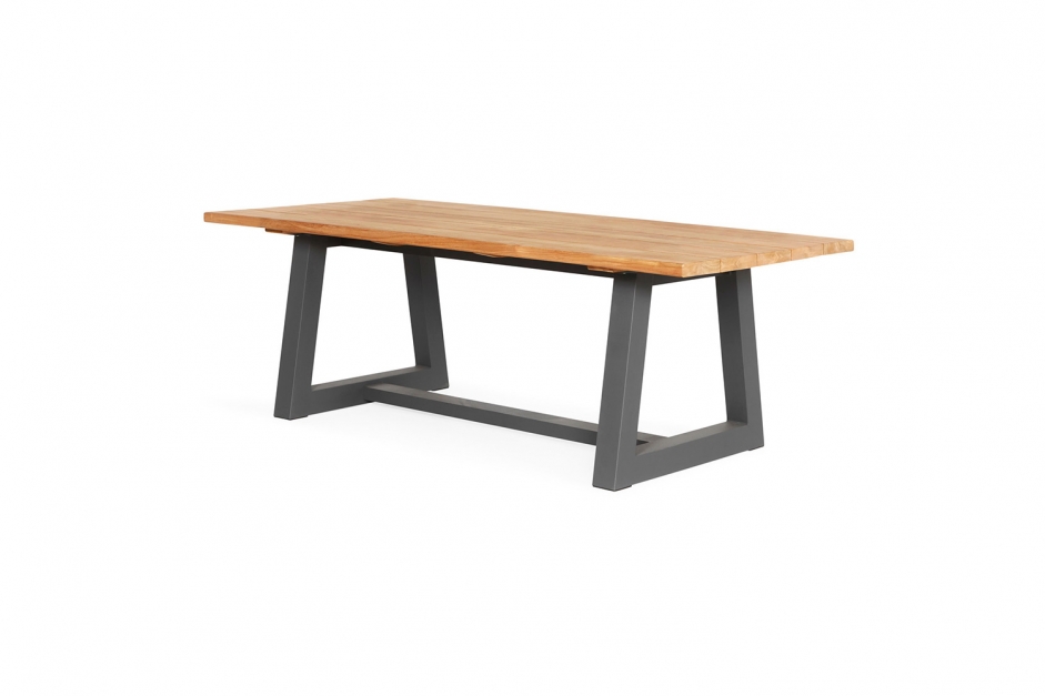 SUNS Ovada tuintafel 220x100cm matt royal grey