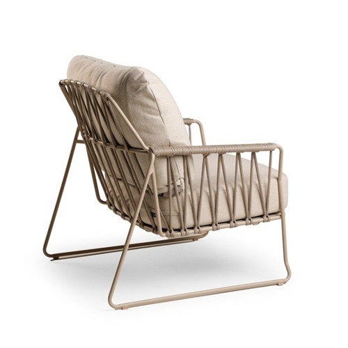 Tierra Outdoor Rivera sofa set Champagne 3 delig - Afbeelding 2