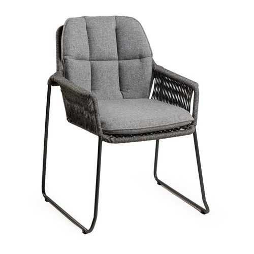 Tierra Outdoor Rivera dining chair Mountain Grey