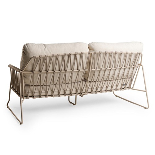 Tierra Outdoor Rivera sofa set Champagne 3 delig - Afbeelding 3
