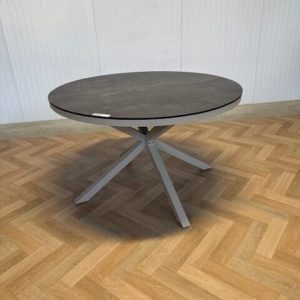 Sens Line Luccio dining tafel 120 cm rond Dark / Sand
