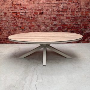 Sens Line Luccio dining tafel ovaal 220 cm Sand