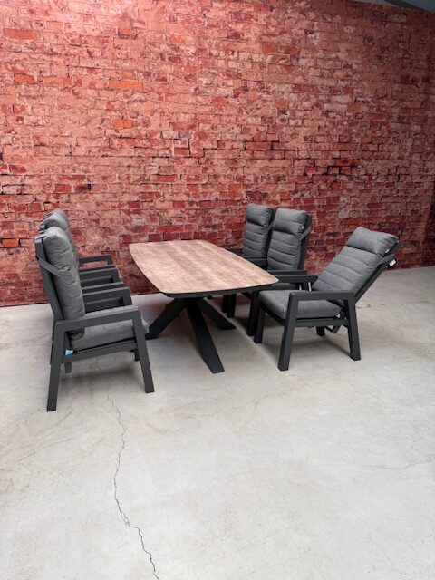Sens Line Montana dining set 7 delig met Donna tafel - Afbeelding 3