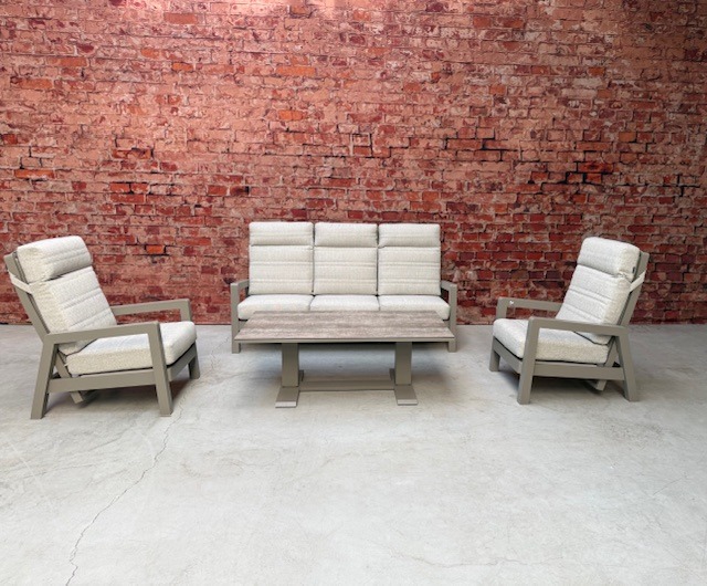 Sens Line Valerie sofa set Taup 4 delig