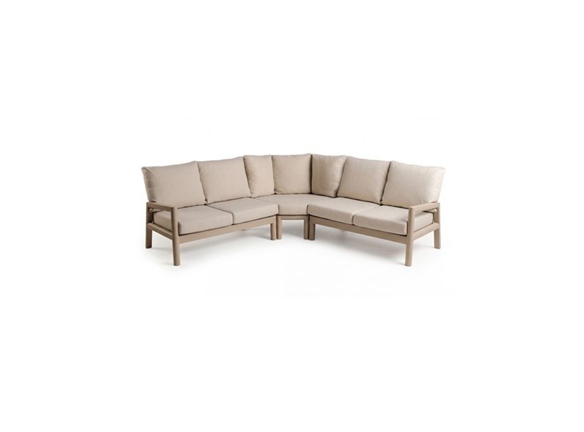 Tierra Outdoor Sevilla Big corner set Champagne 3 delig