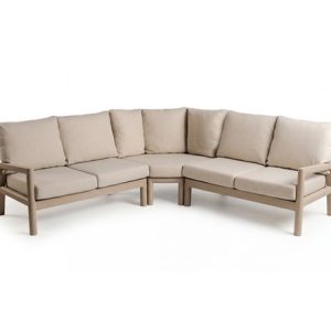 Tierra Outdoor Sevilla Big corner set Champagne 3 delig