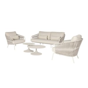 Suns Dolce sofa set incl. Nova lounge tafels 80 & 60 cm 5 delig