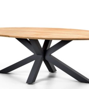 SUNS Madre tuintafel 220 x 130cm Matt Royal Grey