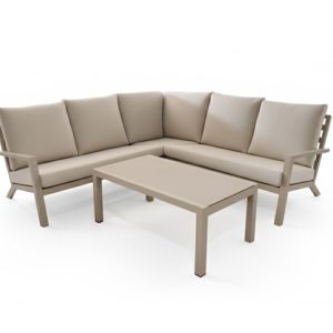 Tierra Outdoor Azzurro corner set Champagne