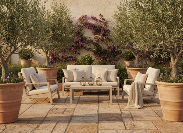 Tierra Outdoor Azzurro sofa set Champagne - Afbeelding 2
