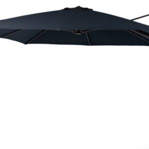 Tierra Outdoor Duraflex parasol 3x3m charcoal