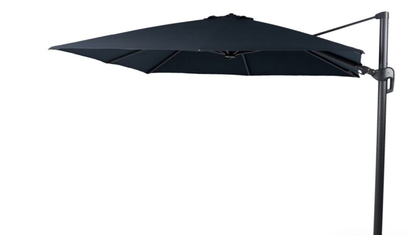 Tierra Outdoor Duraflex parasol 3x4m charcoal
