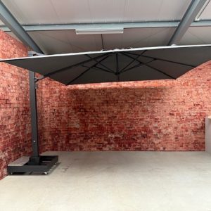 Tierra Outdoor Parasol Duralarge 4 x 4 m parasol incl. voet