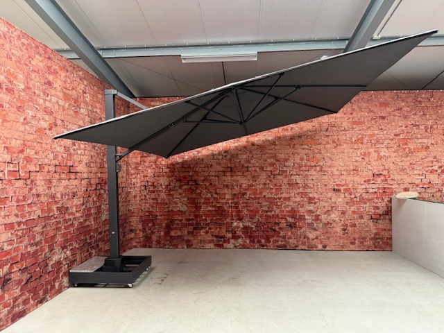 Tierra Outdoor Parasol Duralarge 4 x 4 m parasol incl. voet - Afbeelding 2
