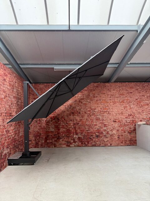 Tierra Outdoor Parasol Duralarge 4 x 4 m parasol incl. voet - Afbeelding 3