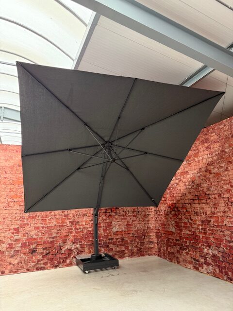 Tierra Outdoor Parasol Duralarge 4 x 4 m parasol incl. voet - Afbeelding 4