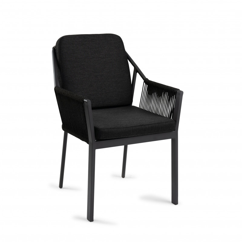 Tierra Outdoor Liv Dining Chair black