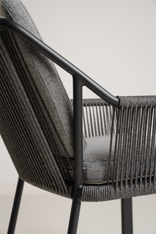 Tierra Outdoor Liv dining chair Mountain Grey - Afbeelding 3