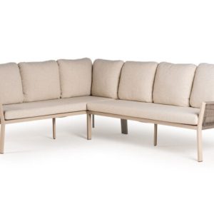 Tierra Outdoor dining set Liv model Links champagne