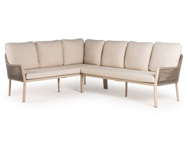 Tierra Outdoor dining set Liv model Links champagne