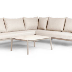 Tierra Outdoor Monti lounge corner set Champagne