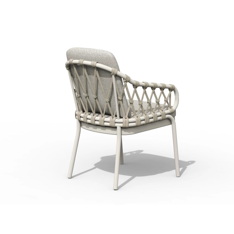 Tierra Outdoor Natal dining chair Creme-White - Afbeelding 2