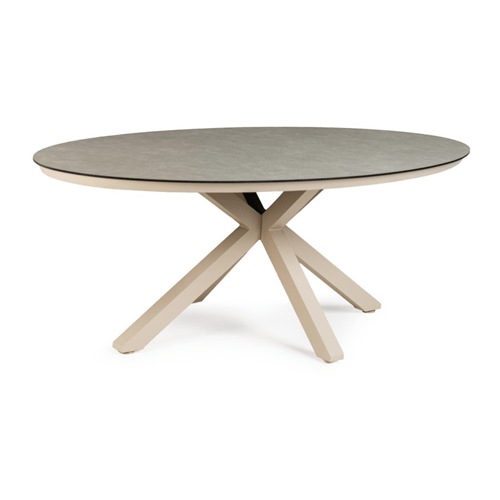 Tierra Outdoor Oblong dining tafel 200 cm ovaal Champagne