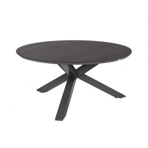Tierra Outdoor Orbital ronde tuintafel 120 cm trespa Charcoal