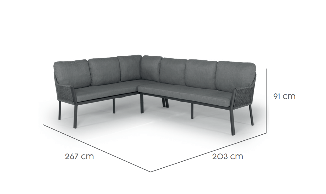 Tierra Outdoor Dining set LIV Model Links - Afbeelding 2